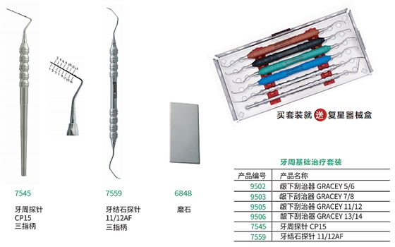 德國科勒牙周基礎治療套裝 德國科勒牙周基礎治療套裝